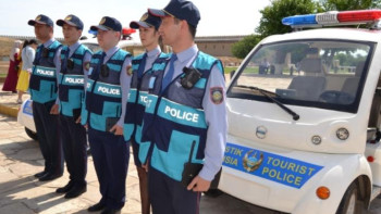 Фотография к новости: Түркістанда туристік полиция бөлімшесі құрылды