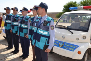 Фотография к новости: Түркістанда туристік полиция бөлімшесі құрылды