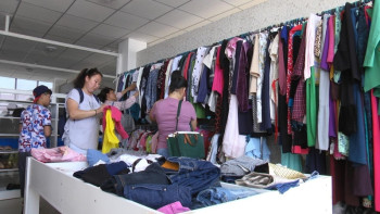 Фотография к новости: Атырауда тегін дүкен ашылды