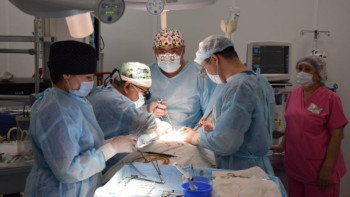 Фотография к новости: ШҚО дәрігерлері инсультке қарсы жаңа технологияларды меңгеруде 