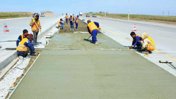 Фотография к новости: «Қарағанды –Теміртау» автожолын жөндеу жұмыстары қазан айында аяқталады