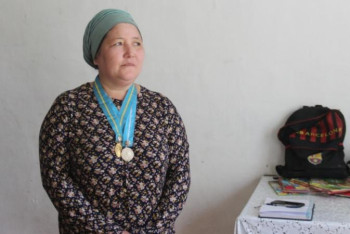 Фотография к новости: Қызылордалық көпбалалы ана 160 мың теңге атаулы әлеуметтік көмек алды