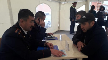 Фотография к новости: Жол бойында тұрғындар шағымы тыңдалады 