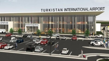 Фотография к новости: Түркістанда халықаралық әуежайдың іргетасы қаланды