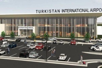 Фотография к новости: Түркістанда халықаралық әуежайдың іргетасы қаланды