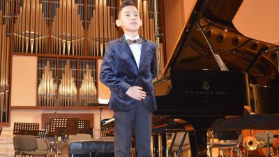 Алматыда 13 жастағы композитордың шығармашылық кеші өтті
