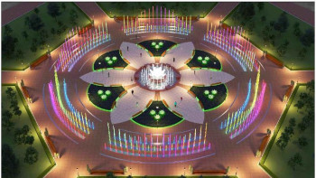 Фотография к новости: Түркістанда әуенді субұрқақ күзде пайдалануға беріледі