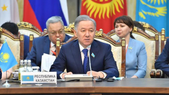 Фотография к новости: Нығматулин ҰҚШҰ Парламенттік Ассамблеясы кеңесінің отырысына қатысты 