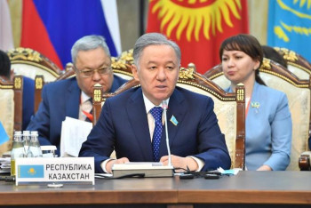 Фотография к новости: Нығматулин ҰҚШҰ Парламенттік Ассамблеясы кеңесінің отырысына қатысты 