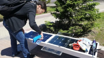 Фотография к новости: Қарағандыда «ақылды» орындықтар пайда болды