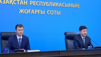 Фотография к новости: Жақып Асанов Жоғарғы сот департаментінің жаңа басшысын таныстырды