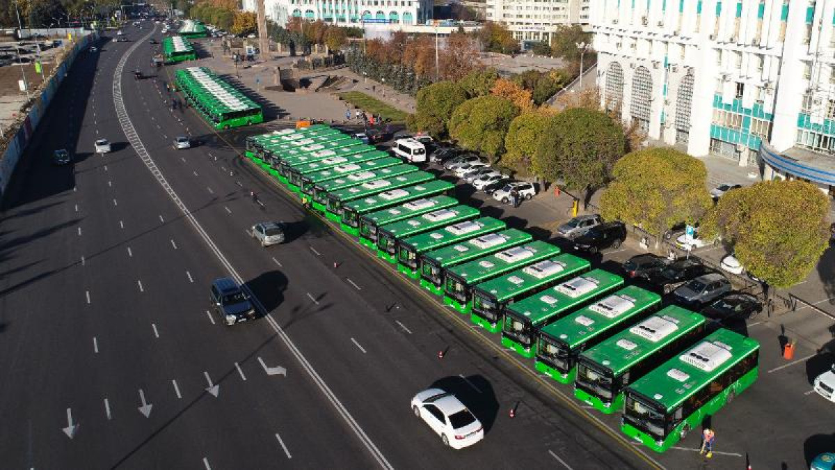 Алматының автобус паркі толықтай жаңарады 