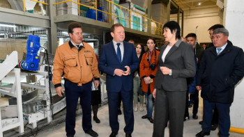 Фотография к новости: Солтүстік Қазақстан ауылында роботталған қоспажем зауыты іске қосылды 