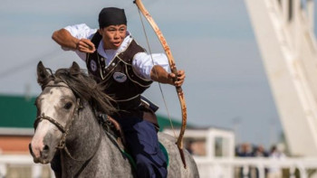Фотография к новости: Ел чемпионаты. Жамбы атудың сұрмергендері