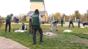 Фотография к новости: Атырауда «Жасыл ел» жасағы 6 ай жұмыс жасайды