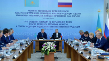 Фотография к новости: Қазақстан мен Ресей сенаторлары жастар ұйымдарының келешегін талқылады