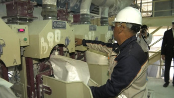 Фотография к новости: Атырауда гипс зауыты ашылды