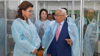Фотография к новости: Дариға Назарбаева Қазақ тағамтану академиясына барды