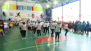 Фотография к новости: Медицина қызметкерлері арасында спорттық сайыс өтті 