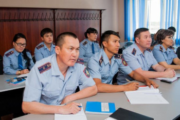 Фотография к новости: Елімізде полицейлерді оқытудың форматы өзгерді