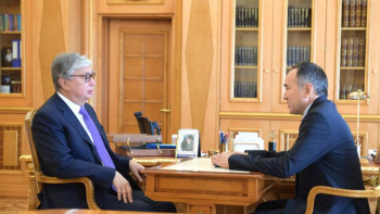 Фотография к новости: Мемлекет басшысы Жамбыл облысының әкімін қабылдады