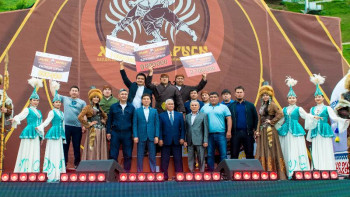 Фотография к новости: Белдесуден  "Халық барысы" 9 млн теңге алды