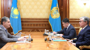 Фотография к новости: Қазақстан Президенті Еуразиялық экономикалық комиссия алқасының төрағасымен кездесті