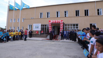 Фотография к новости: ﻿Бейнеуде үш жаңа нысан пайдалануға берілді