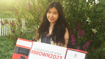 Фотография к новости: НЗМ түлегі әлемнің танымал бірқатар университетінен шақырту алды