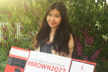 Фотография к новости: НЗМ түлегі әлемнің танымал бірқатар университетінен шақырту алды