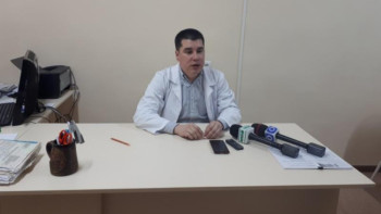 Фотография к новости: Түркістанда үздік онкологтар облыс тұрғындарына медициналық қызмет көрсетті