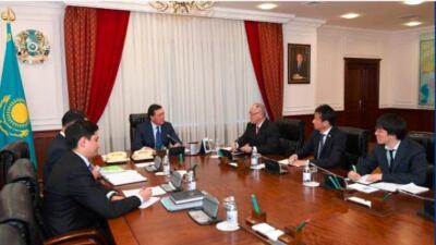 Асқар Мамин Жапония елшісімен сауда-экономикалық ынтымақтастықты дамытуды талқылады
