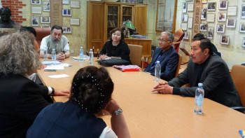 Фотография к новости: Елордада маңғыстаулық ғалым шығармашылығы таныстырылды