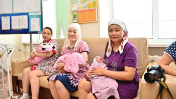 Фотография к новости: Ақтөбеде қала күнінде 47 нәресте дүниеге келді