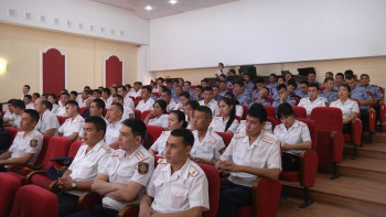 Фотография к новости: Атырауда жас полицейлер слеті өтті