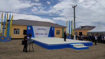 Фотография к новости: Қызылордада көпбалалы отбасылар баспаналы болды