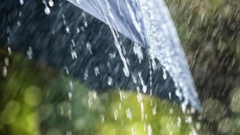 Фотография к новости: Оңтүстікте жаңбыр жауып, найзағай ойнайды