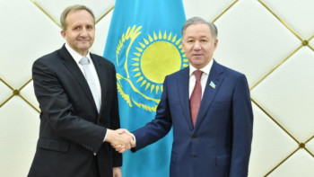 Фотография к новости: Нығматулин Чехияның Қазақстандағы елшісін қабылдады