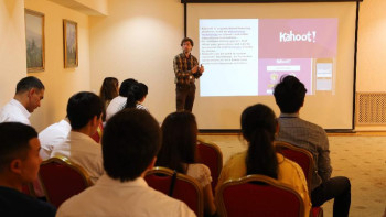 Фотография к новости: Fulbright түлектері ауыл мұғалімдеріне біліктілік семинарын бастады