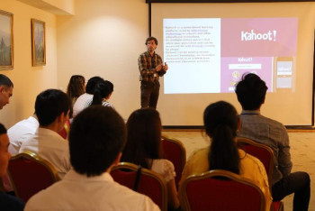 Фотография к новости: Fulbright түлектері ауыл мұғалімдеріне біліктілік семинарын бастады