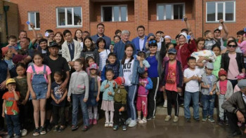 Фотография к новости: Nurly Ertis аясында елордадан Екібастұзға 50-ден астам отбасы көшіп барды