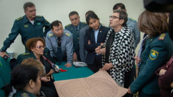 Фотография к новости: Әскерилер суицид пен ойынпаздық мәселесін талқылады