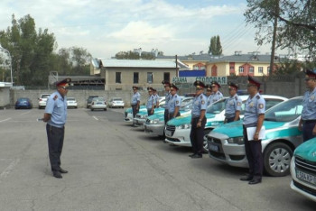 Фотография к новости: Алматы полициясы күшейтілген режимде жұмыс істеп жатыр