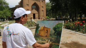 Фотография к новости: Жамбыл облысында "Әулиеата бояулары" фестивалі өтуде