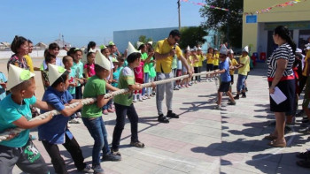 Фотография к новости: Қарағандыда көпбалы отбасылардың балалары лагерьлерде демалады 