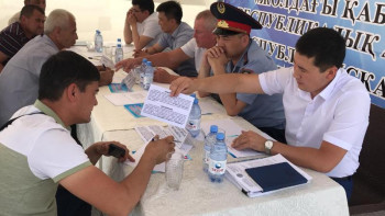 Фотография к новости: Шымкентте «Жолдағы қабылдау» акциясы өтті