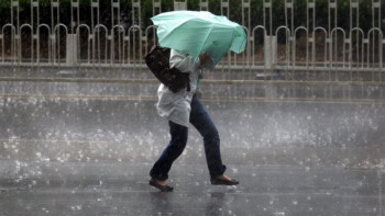 Фотография к новости: Еліміздің бірқатар өңірінде дауылды ескерту жарияланды