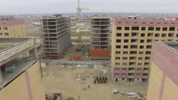 Фотография к новости: Атырауда құрылыс қарқынды жүріп жатыр