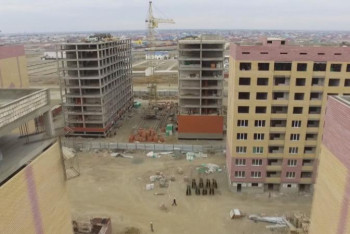 Атырауда құрылыс қарқынды жүріп жатыр