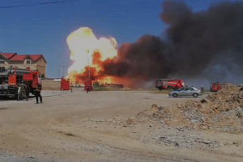 Фотография к новости: «Жағдайы ауыр». Шымкентте жарылыстан 20 жастағы жігіт зардап шекті 